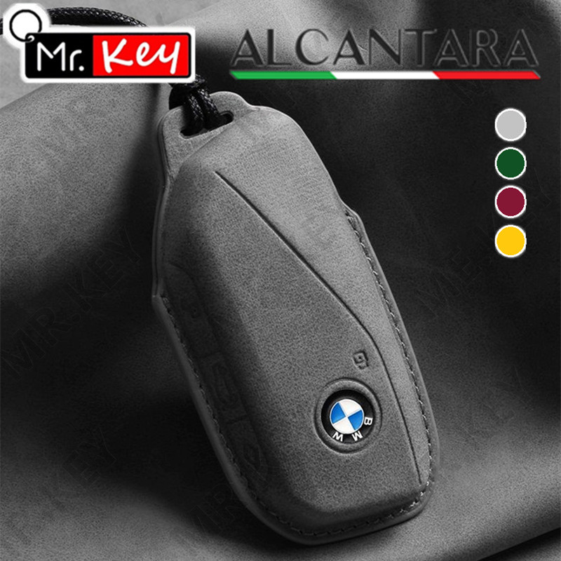 Mr.KeyAlcantara เคสกุญแจสําหรับ BMW X1 U11 G70 7 Series i7 X7 G07 LCI iX I20 G09 XM U06 G81 M3 2023
