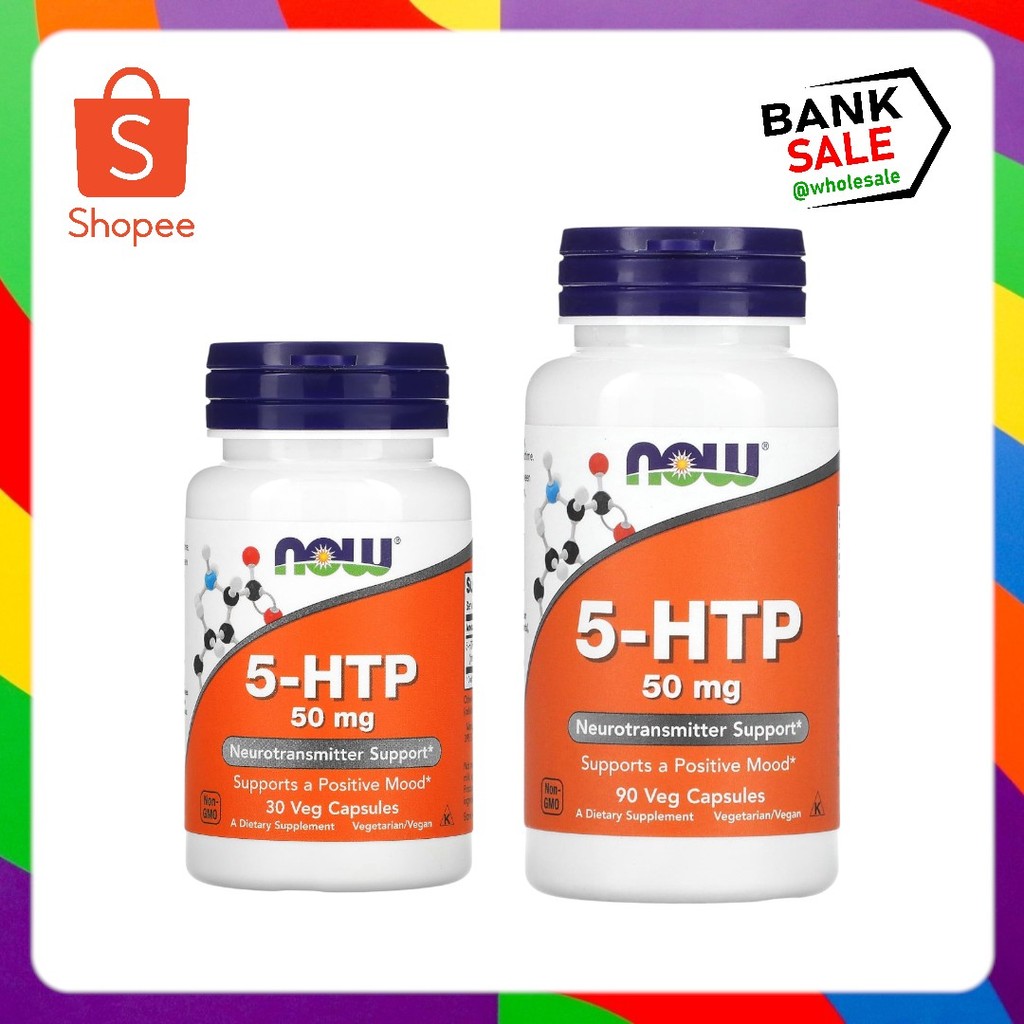 NOW Foods, 5-HTP, 50 mg