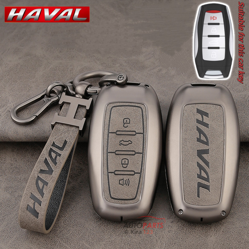 H สไตล์พวงกุญแจsinc โลหะผสมกุญแจรถพวงกุญแจสําหรับ Haval F7 H6 H7 H4 H9 Jolion Dargo Hover H2S F5 F7X