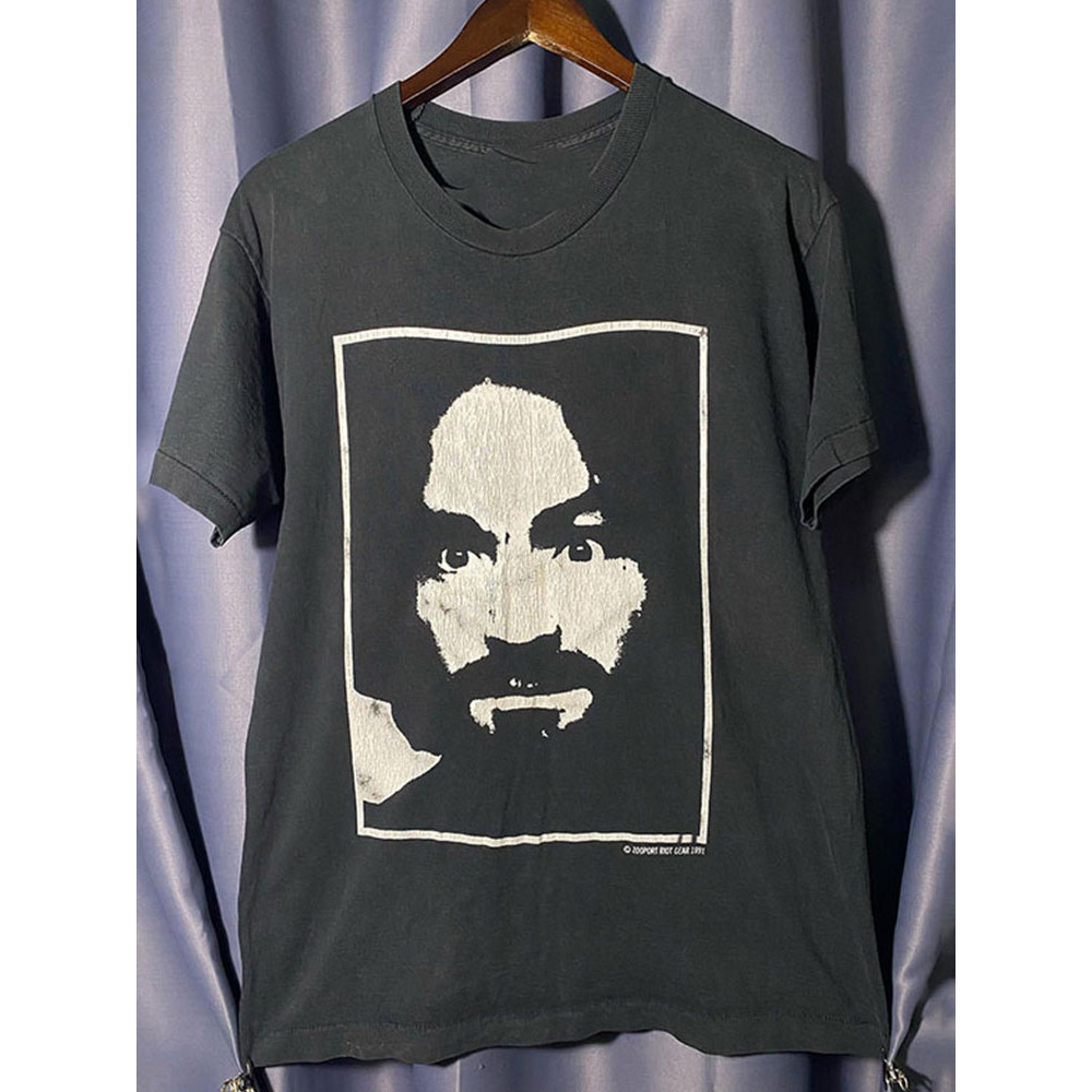 ผ้าฝ้าย 100% พร้อมสต็อก Guns N Roses Guns and Roses Peripheral Creative Street Wear เสื้อยืดผ้าฝ้ายแ