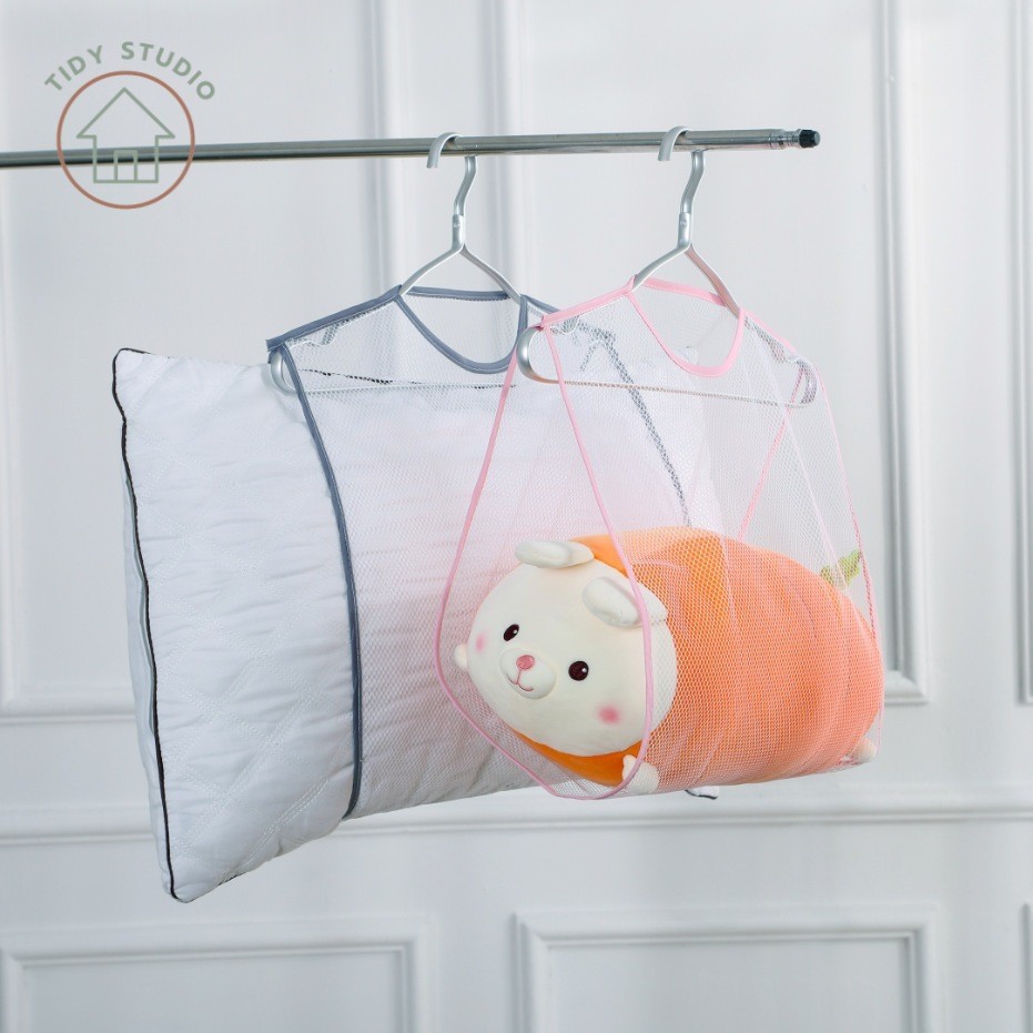 พร้อมส่ง ถุงตาข่ายตากหมอน ระบายอากาศ 38*47 ซม.