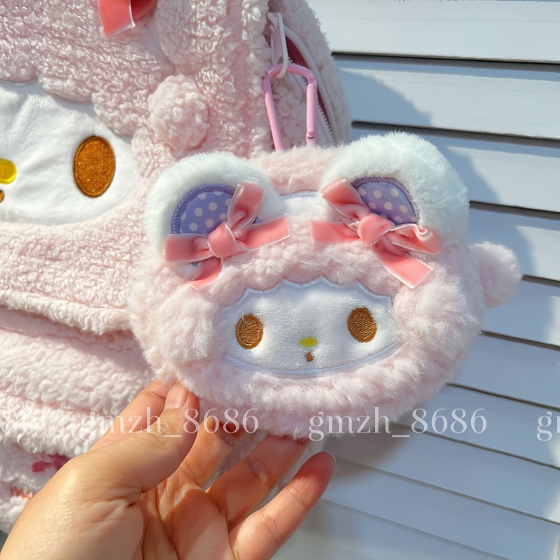 น่ารักมายเมโลดี้ตุ๊กตากระเป๋าใส่เหรียญของฉันหวานเปียโนกระเป๋าเงินกระเป๋าเหรียญสตางค์หูฟังเก็บของขวัญสาว