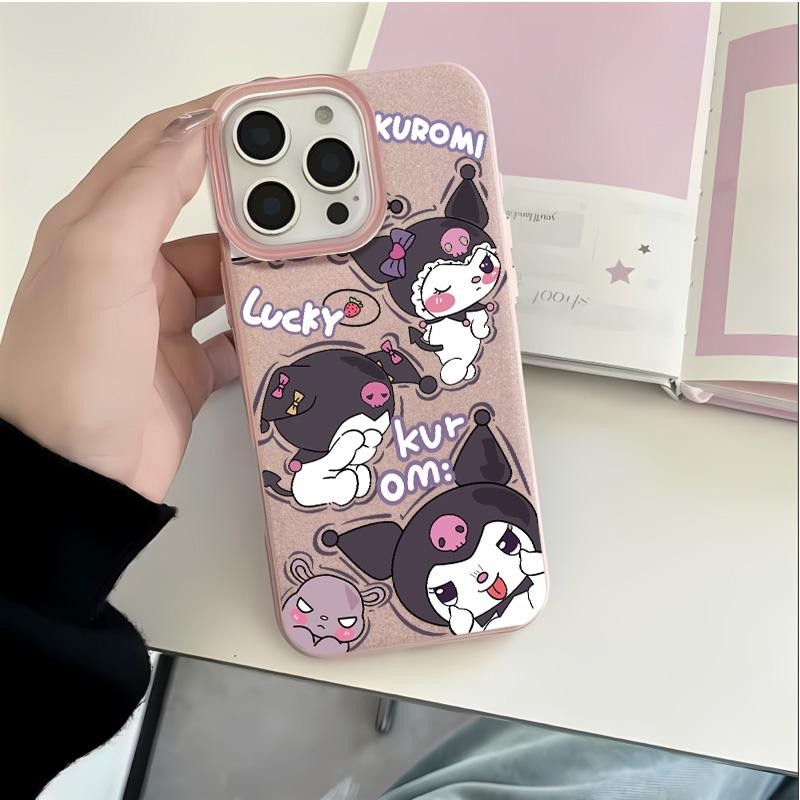 สําหรับIphone14 12 16 13 15 11 12pro 13pro 15Promax 15plus 14plus Kuromiการ์ตูนเคสโทรศัพท์น่ารักออกแ