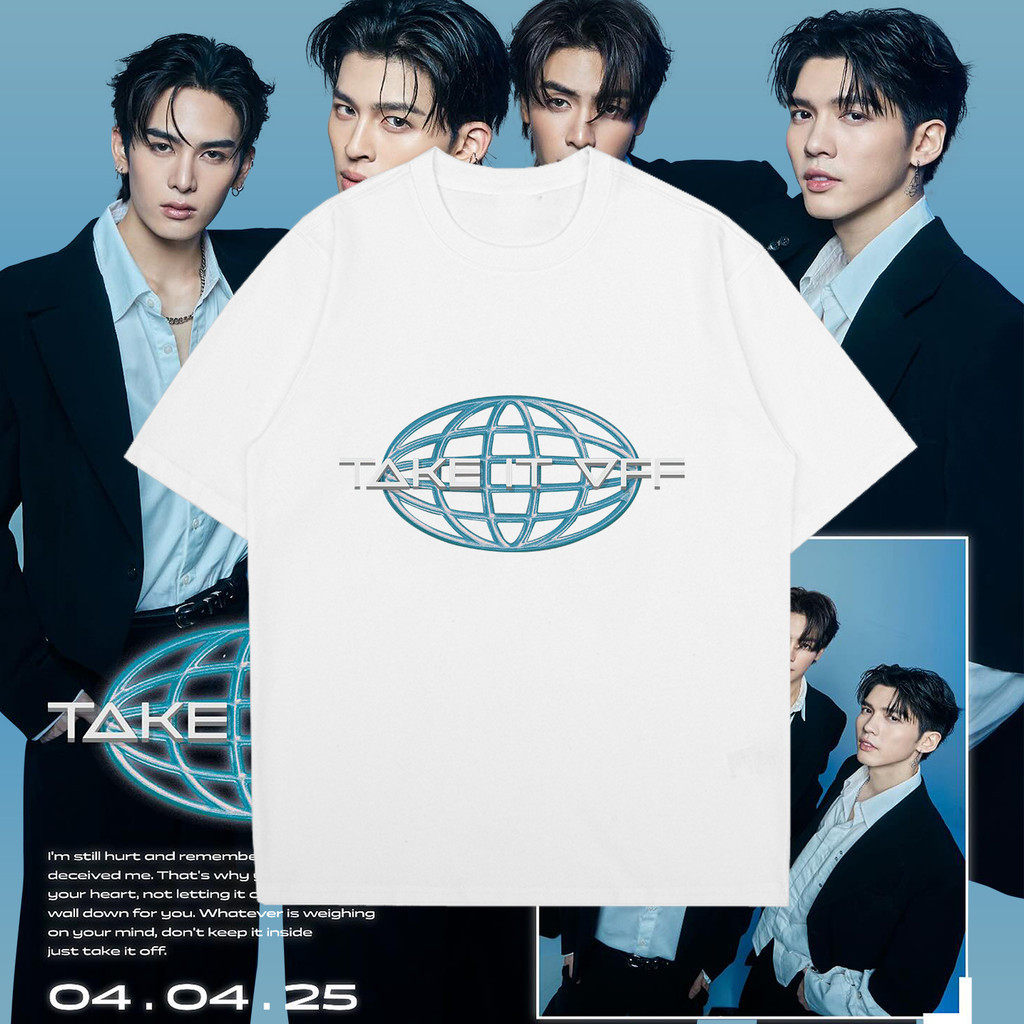 🔥👕 【HOT】 เสื้อยืด TAKE IT OFF -JASPER T-SHIRT เสื้อยืดผ้าฝ้ายแบบใหม่ men t-shirt เสื้อยืด S-5XL