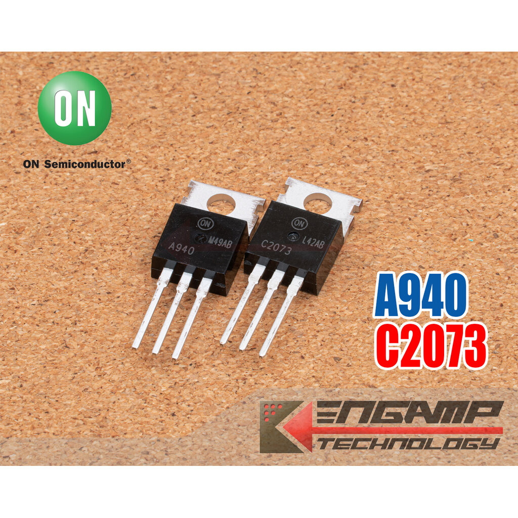 (มีตัวเลือก) [TR] A940 C2073 KSA940 KSC2073 ON/FAIRCHILD 1.5A 150V 25W