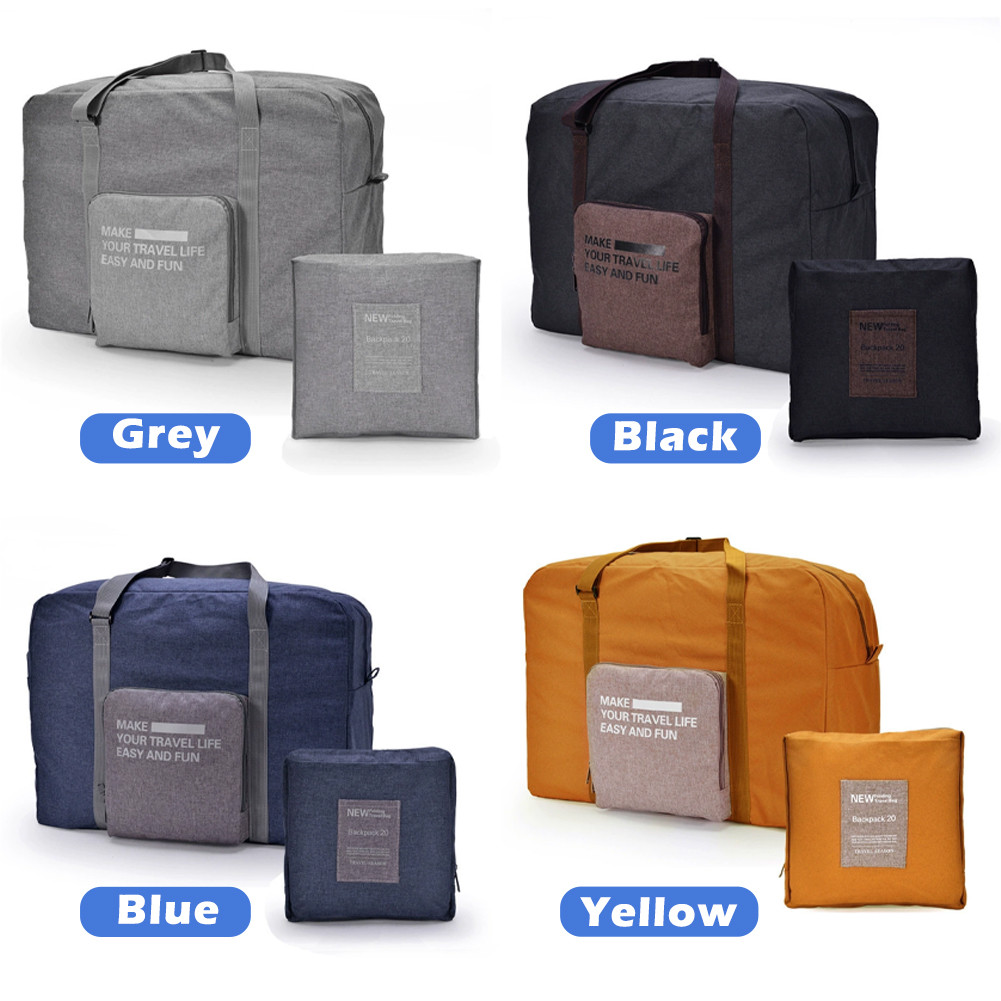 กระเป๋าเดินทางพับได้ ความจุขนาดใหญ่ กันน้ำ กระเป๋าเดินทางพกพา Travel Bag