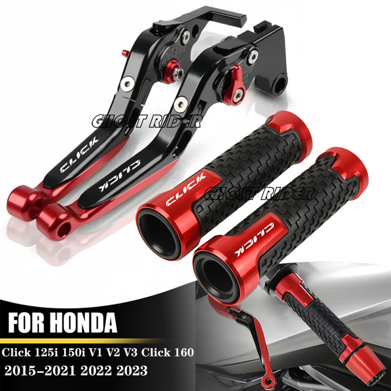 สําหรับhonda Click 125i 150i V1 V2 V3 2015-2021 2022 2023 Click 160 STD Non ABS7/8 22 มม.CNC 6-Stage