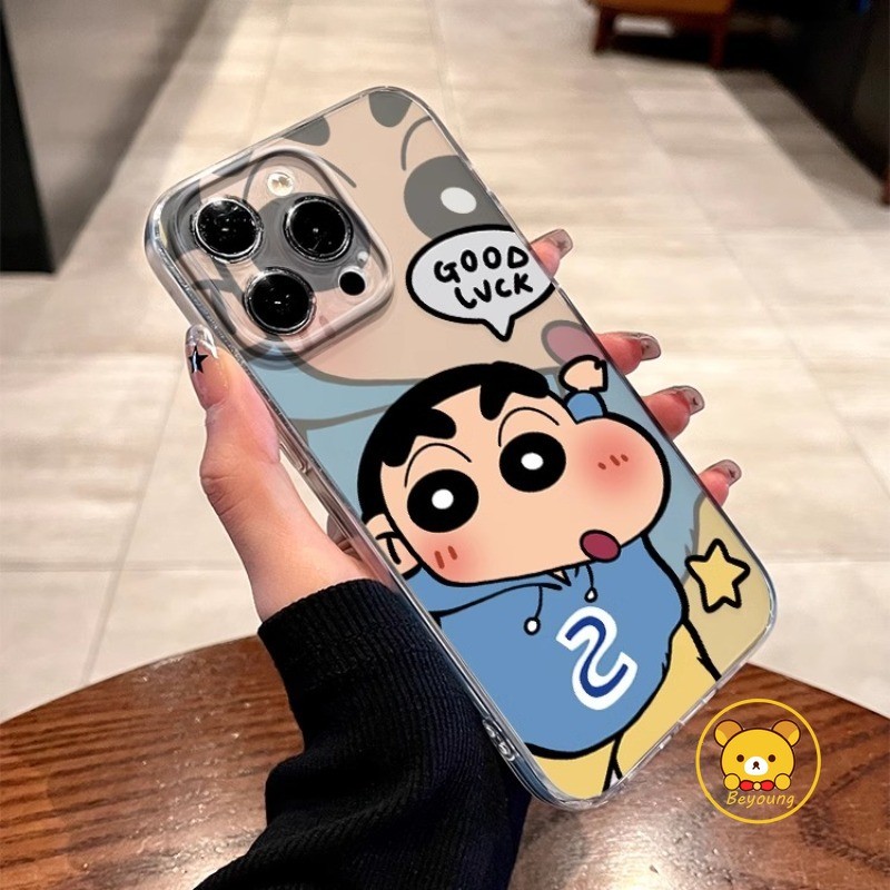 น่ารัก Shin-chan สําหรับ Xiaomi 15 Ultra 14T Pro 14 Civi 13 12 13T 12T 12S 12X 11T Mi 11i 11X 10i 10 10S 10T 9 Lite Ultra 9T CC9 Pro 8 Clear Soft เคสโทรศัพท์การ์ตูนตลก ฝาครอบ ราคา ถูกที่สุด ดีลบีเคเค แกลเลอรีภาพที่ 2