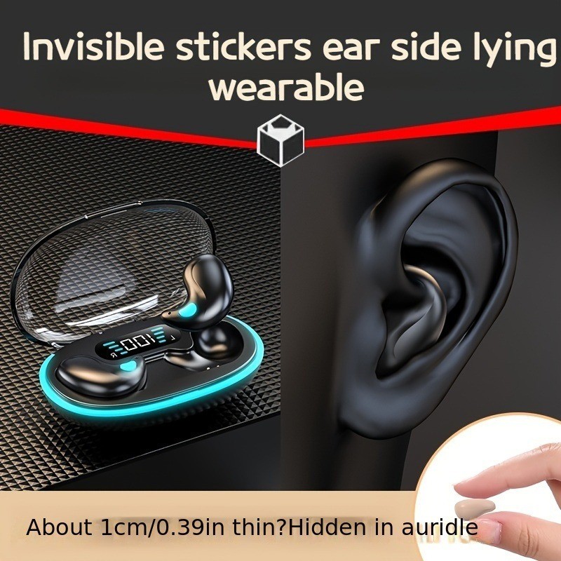 Nex Play หูฟังบลูทูธรุ่นใหม่ X55 สำหรับการนอนหลับ ส่งสัญญาณผ่านกระดูกหู ไม่ต้องแทรกในหู รองรับเสียงสเตอริโอคู่ - รูปที่ 4