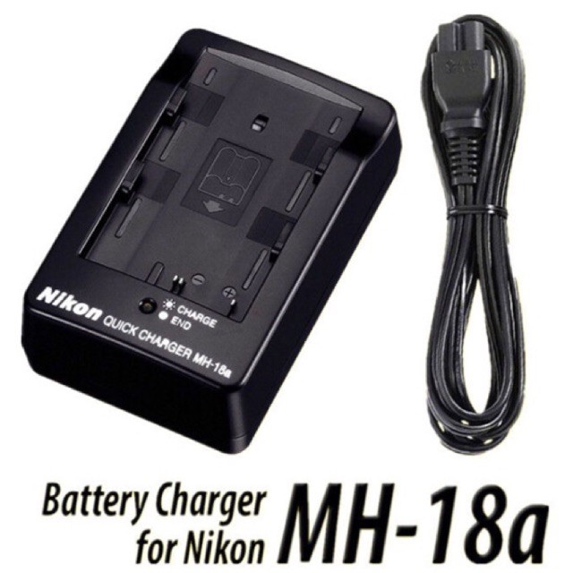 เครื่องชาร์จ Nikon MH-18a MH18a สําหรับกล้อง Nikon EN-EL3 EL-3a EL-3e D700 D90 D80 D300 D20