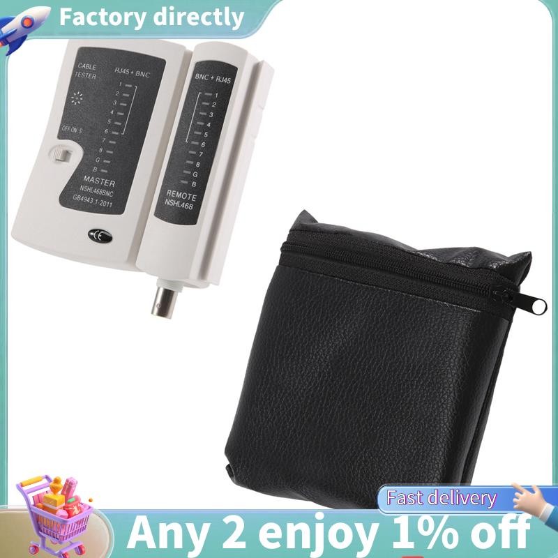 LU-Network Cable Ethernet Tester LAN RJ45 BNC Test Tool Coax Signal Lan Tester