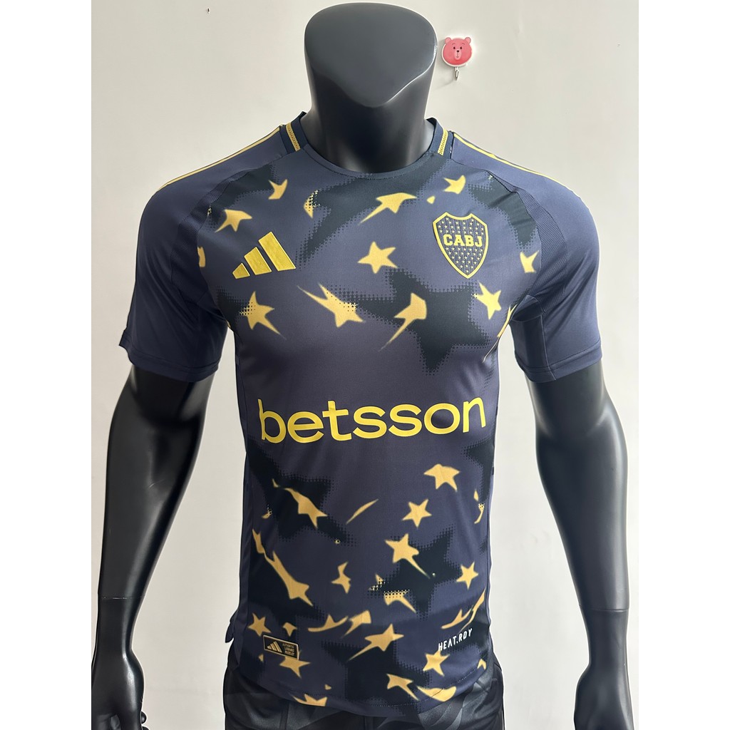 เสื้อฟุตบอลรุ่น Boca Juniors 2Away พร้อมชื่อและหมายเลข