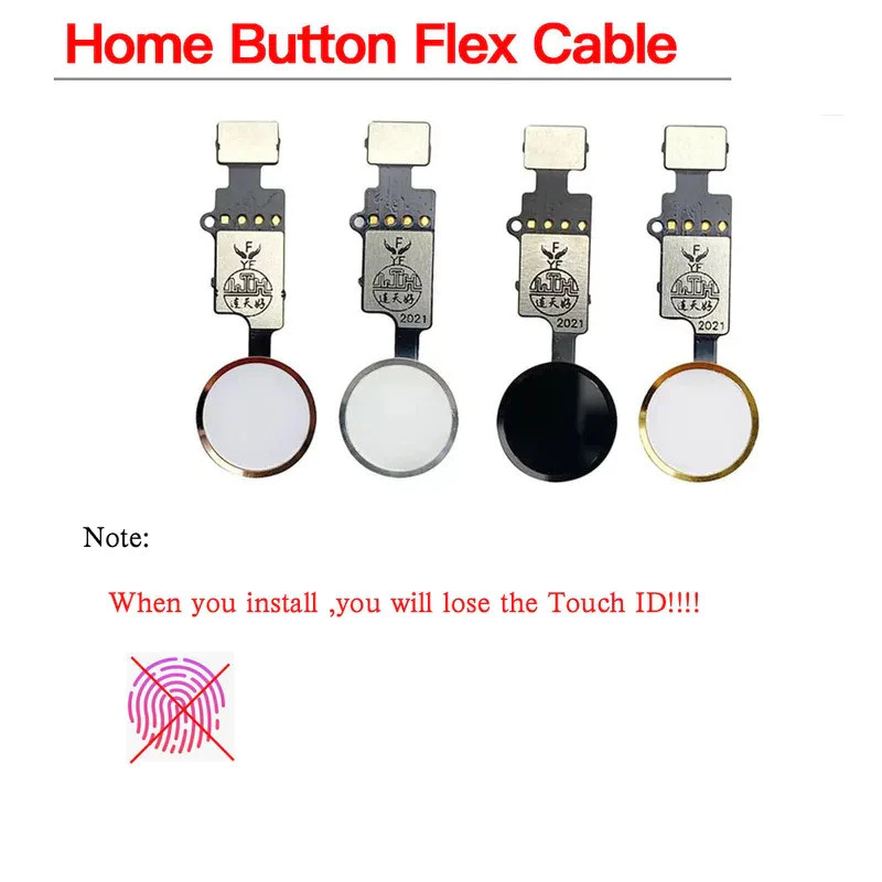 ปุ่ม Home Flex Cable สำหรับ iPhone 7/8 Plus ไม่มี Touch ID thumbnail 3