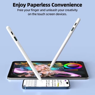 GOOJODOQ CD3294 Universal Stylus Pens With Power Display Secure Magnetic Attachment Durable and Replaceable POM Tips