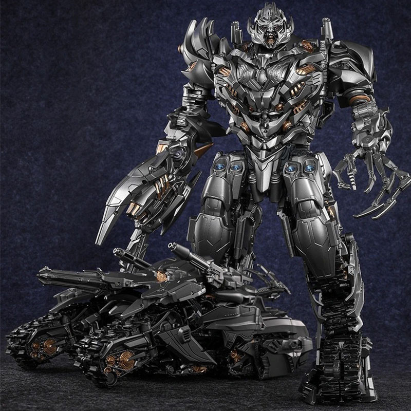 33ซม. Transformers Megatron Figures Toy Tank Robots LS06 The Last Knight Transformerable Figure Mode