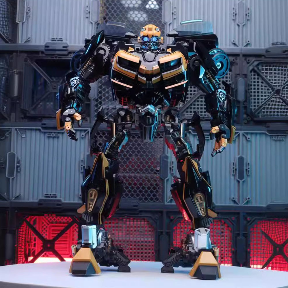 Transformers Figure Dark Bumblebee Toys BB-02 Alloy Transforming Robot Chevrolet Camaro Car Model