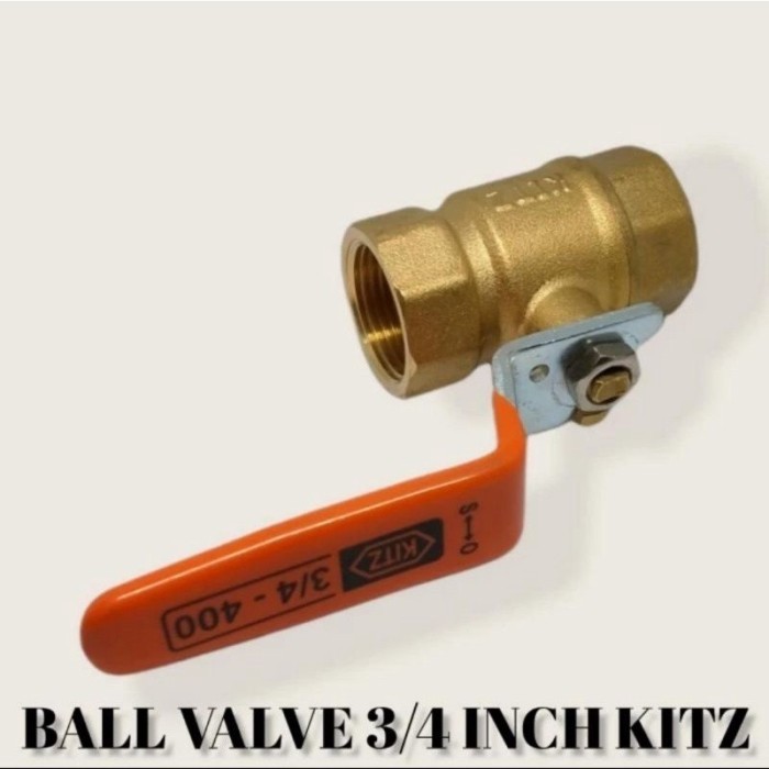 3/4 INCH KITZ BALL VALVE / KITZ 3/4 INCH STOP VALVE
