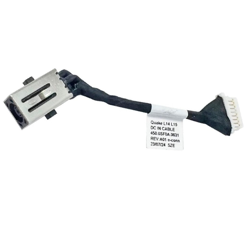 DC ในอะแดปเตอร์แจ็คชาร์จพอร์ตสายเคเบิลสําหรับ Dell Latitude 3440 3540 P169G CN-00R2W9 0R2W9 450.0SF0