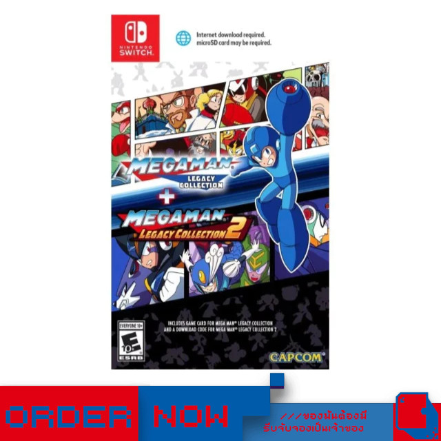 Nintendo Switch™ เกม NSW Mega Man Legacy Collection + Mega Man Legacy Collection 2  | bY ClaSsIC GaME |