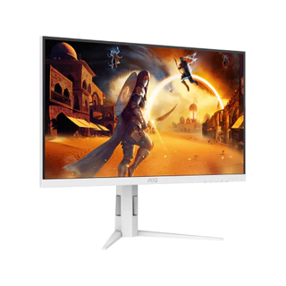 AOC Q27G4/WS WHITE GAMING MONITOR (เกมมิ่งมอนิเตอร์) 27" FAST IPS QHD 2K 200Hz PIVOT