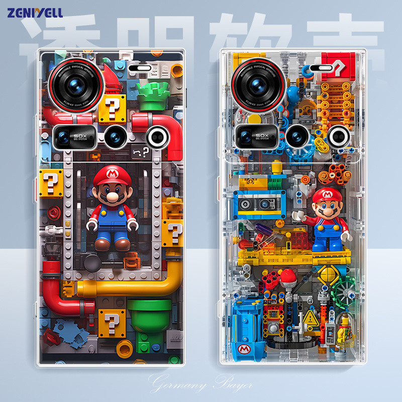 เหมาะสําหรับ Nubia Z70Ultra เคสโทรศัพท์ Nubia Z70Ultra โปร่งใสเต็มรูปแบบ Soft Case Ultra-thin ฝาครอบ