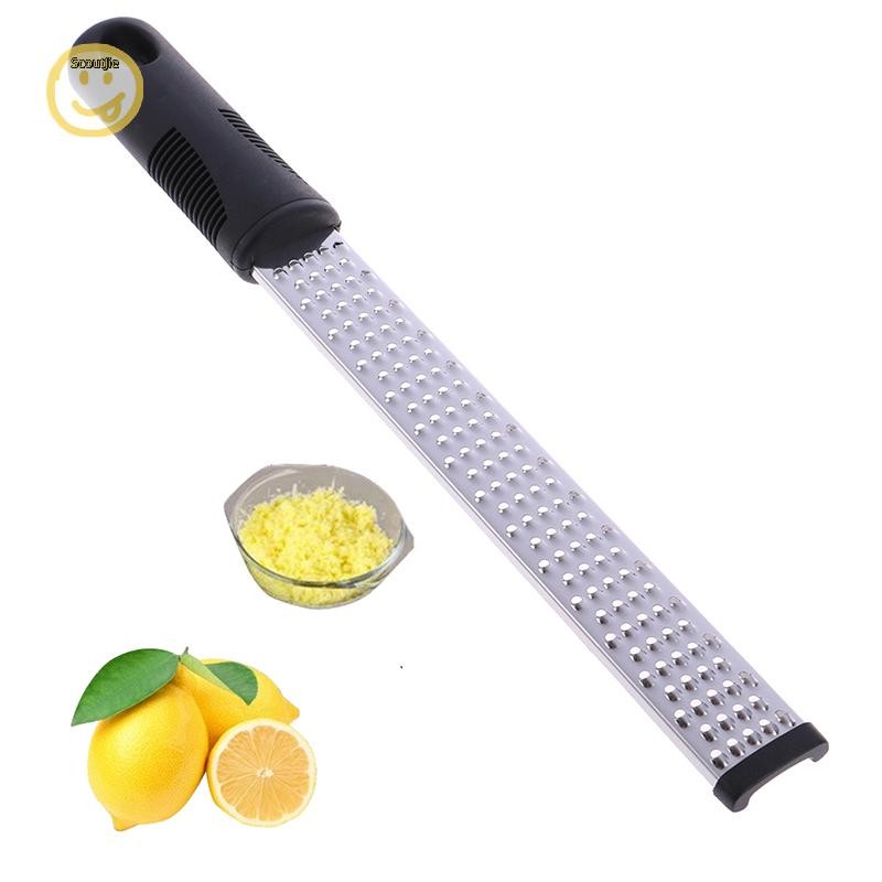 ScoutJie Kitchen Lemon Fruit Peeler ชีส Zester Microplane เครื่องขูดผักผลไม้ TH