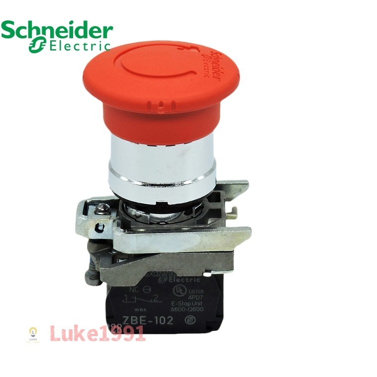 Schneider สวิตช์หยุดฉุกเฉิน XB4BS8445 ZB4BS844 XB4BS8442 XB4BS8444/BS84441