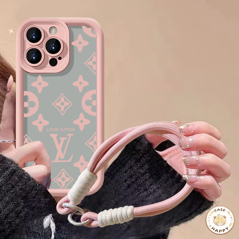 แบรนด์แฟชั่นลายดอกไม้สไตล์ย้อนยุค สำหรับ เคสIPhone 16 11 13 15 14 12 Pro Max 7 15 16 8 6 6S 14 Plus X XS XR Max SE 2020