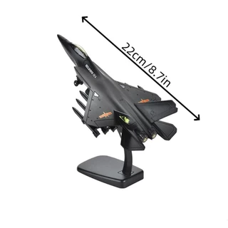 SPARKLENOVA Fighter เครื่องบินของเล่น, F16 F22 F35 พร้อมแสงเสียง Aviao เครื่องบินรุ่น,ตกแต่งโต๊ะ Pullback & Go จําลอง Diecast Jet เครื่องบินของเล่นเด็กของขวัญ