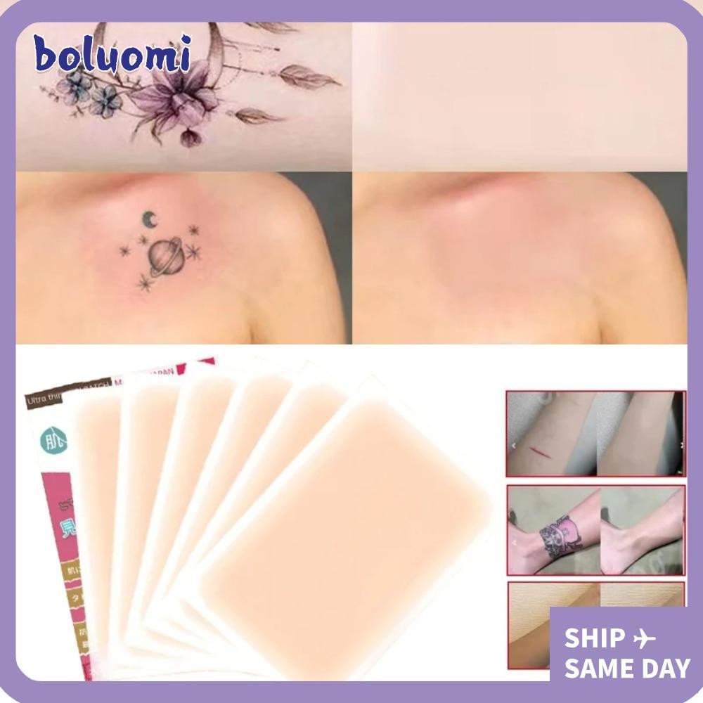 สติ๊กเกอร์คอนซีลเลอร์สีผิว โบลูโอมิ, สติ๊กเกอร์รอยสักกันน้ําระบายอากาศ, สติ๊กเกอร์โอนแบบพกพา สติ๊กเกอร์ปาน