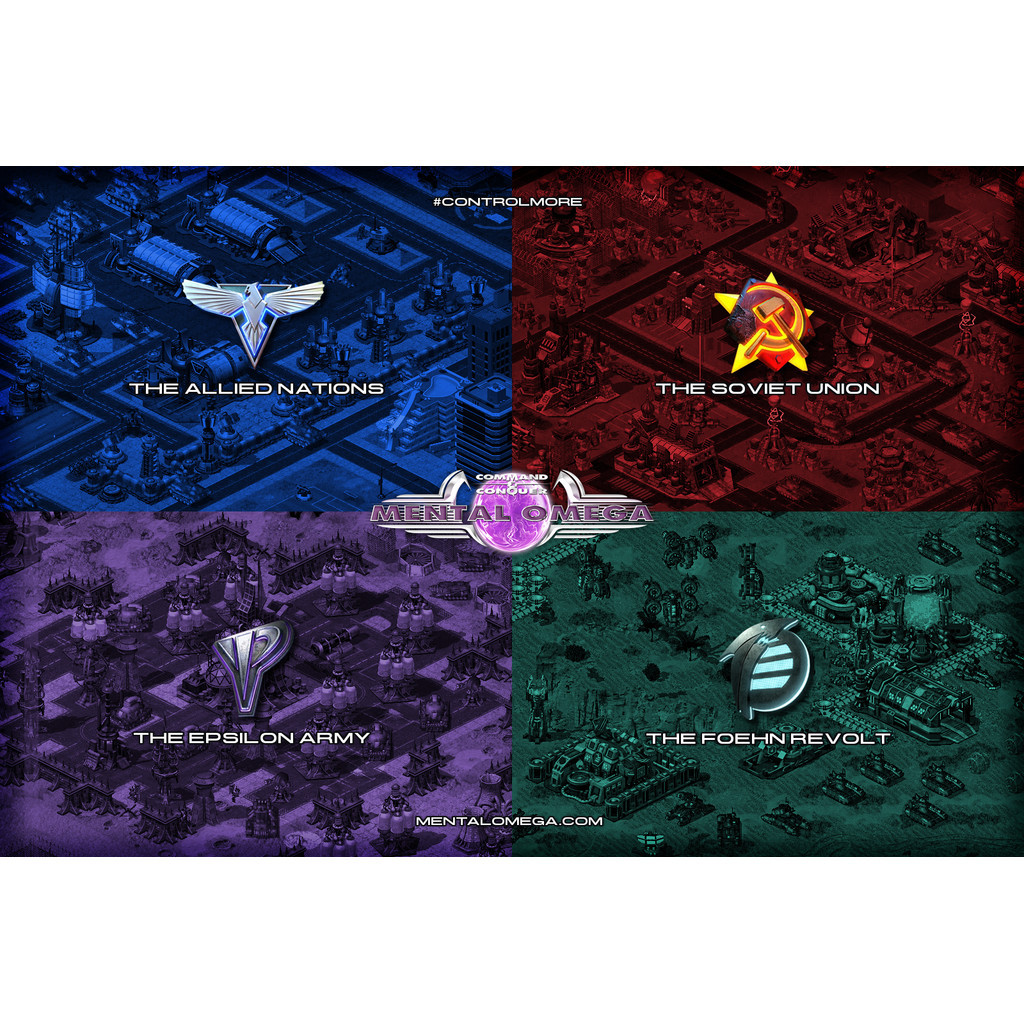 [ PC ] เกมพีซี ภาคหลัก และ เสริม RA2 + Yuri's Revenge + Mod Mental Omega! + CNC Online