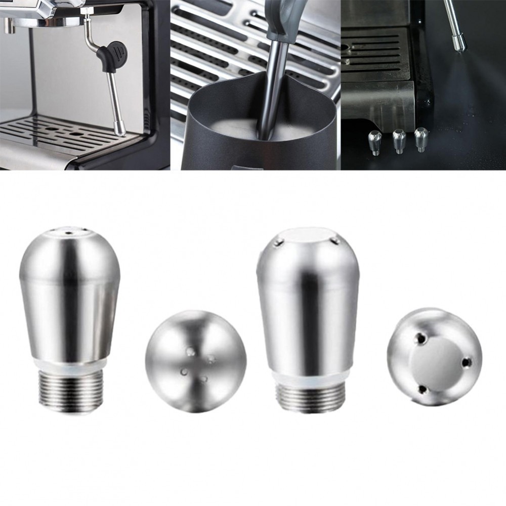 For-8 เครื่องชงกาแฟ 4 หลุม Steam-Nozzle หัวฉีดไอน้ําสแตนเลส