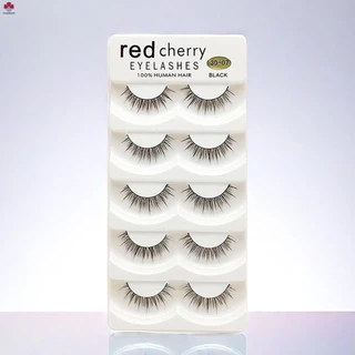 Fluffy Comic Eye Wispy Lashes ผู้หญิงจําลองขนตาปลอม