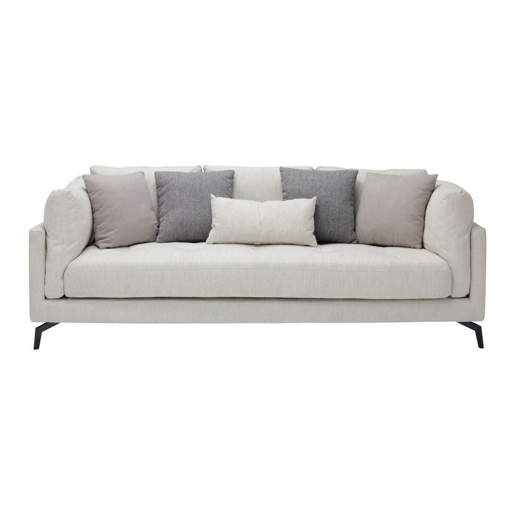 SB Design Square โซฟา 3 ที่นั่ง รุ่น Gubbie สีครีม (235x90x92 ซม.) แบรนด์ ATELIER