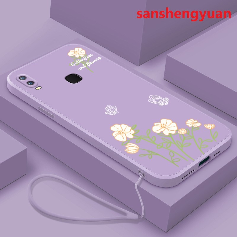 เคส ปลอก VIVO Y11 VIVO 1906โทรศัพท์กรณีซิลิโคนเหลวปกอ่อนโช๊คอัพกันชน ytbh01