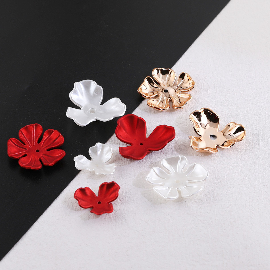 20pcs พลาสติกกลีบ DIY เจ้าสาวเครื่องประดับอุปกรณ์ตกแต่งงานแต่งงานวัสดุตกแต่งขายส่ง