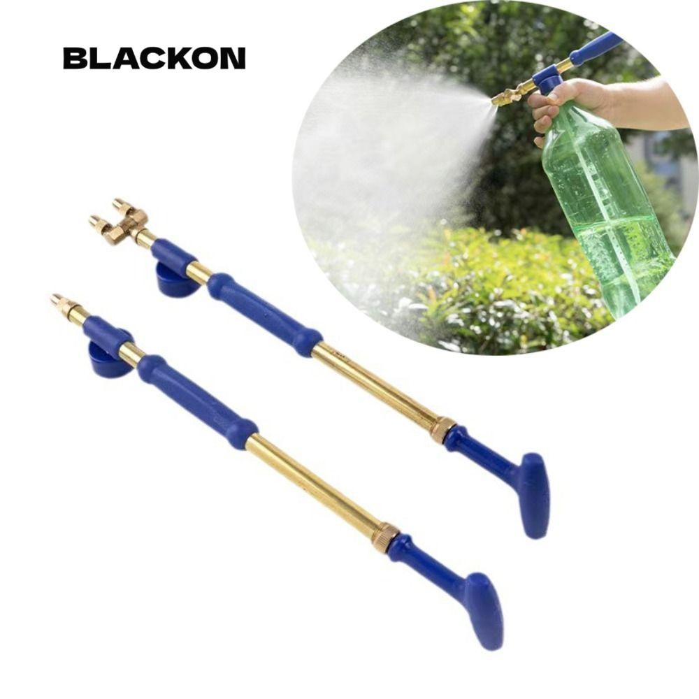 Blackon Atomizing Misting หัวฉีด,เดี่ยว/คู่หัว Push-pull ชลประทาน Sprayers, ทองเหลืองแรงดันสูง Universal Garden Sprayer