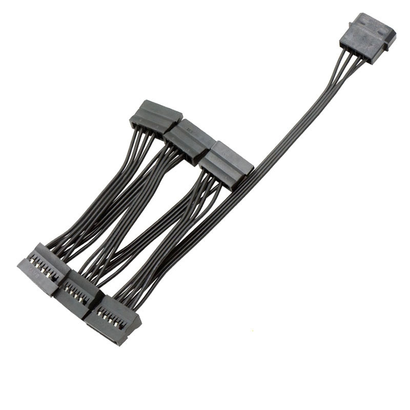 สาย Molex to Sata สายไฟเข้าMolex แยกออกเป็นไฟSata หลายสาย