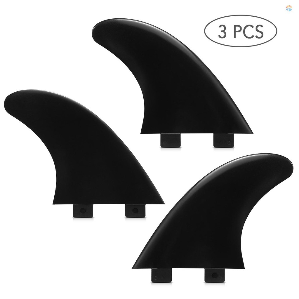 3pcs กระดานโต้คลื่น Fin Thrusters Fins ไฟเบอร์กลาสไนลอน Surf Fins GX / M5 / G1 / G3 / G5 / G7 - รูปที่ 3