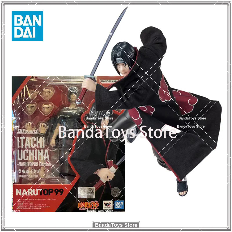 Bandai S.H. figuarts SHF Naruto Itachi uchiha โมเดล NARUTOP99ฟิกเกอร์อนิเมะ