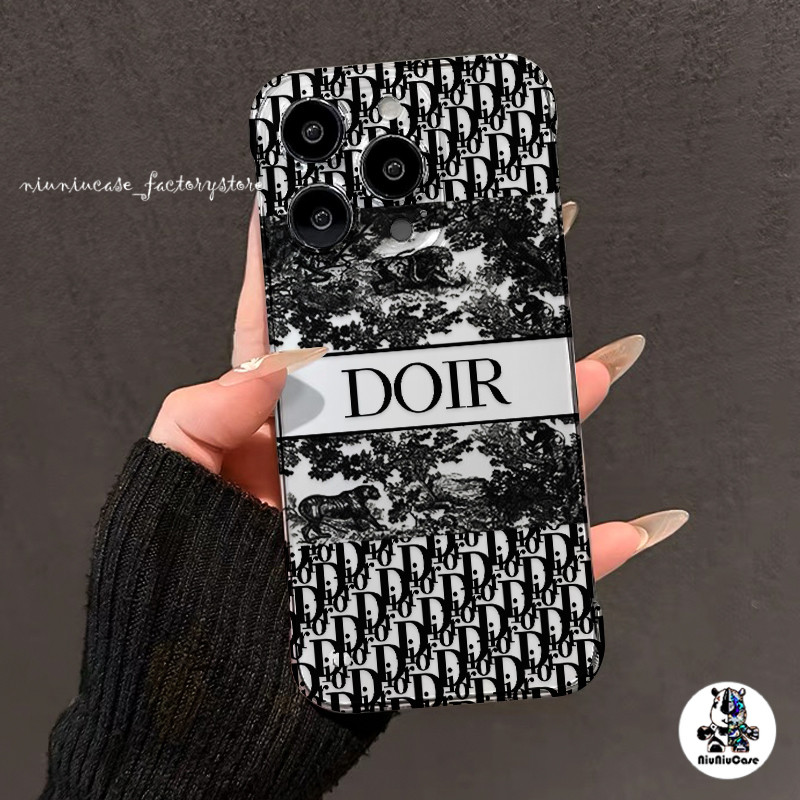 บางใสไร้ขอบสำหรับเคสไอโฟน11 Fashion Pattern กรณีโทรศัพท์ IPhone 11 12 13 14 15 16 Pro Max Plus Hard PCกรณีป้องกันการตก ราคา ถูกที่สุด ดีลบีเคเค แกลเลอรีภาพที่ 3