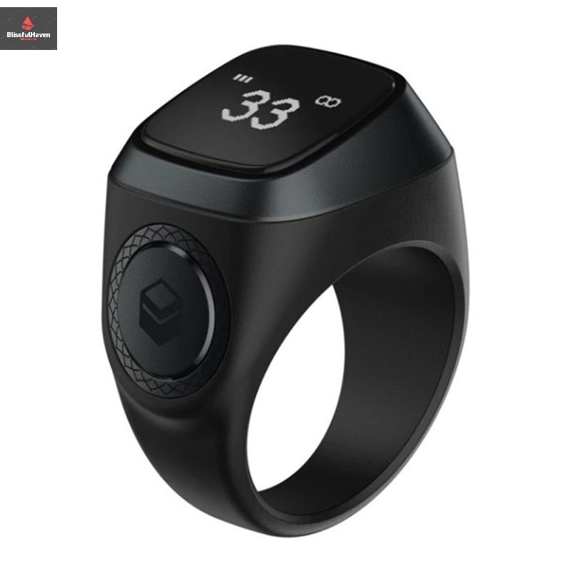 Cod Smart bih Tally Counter Ring สําหรับมุสลิม Zikr Digital beeh 5 เวลาอธิษฐานใหม่