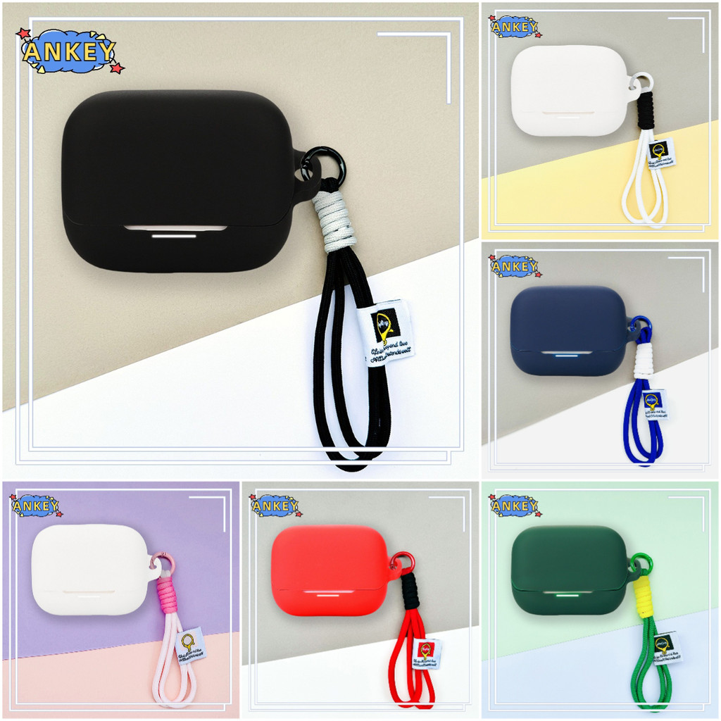 Case for Anker Soundcore K20i Nylon Lanyard Protective Soft Cover Shells Anti Dust Sleeve Hand Rope Strap Accessories