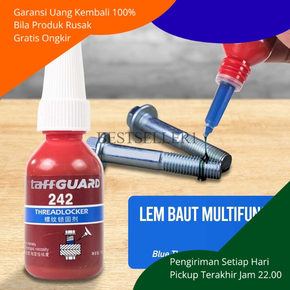 BS Blue Thread Locker Anaerbic Anti-Corrion Rust Locking Threadlocker Locker