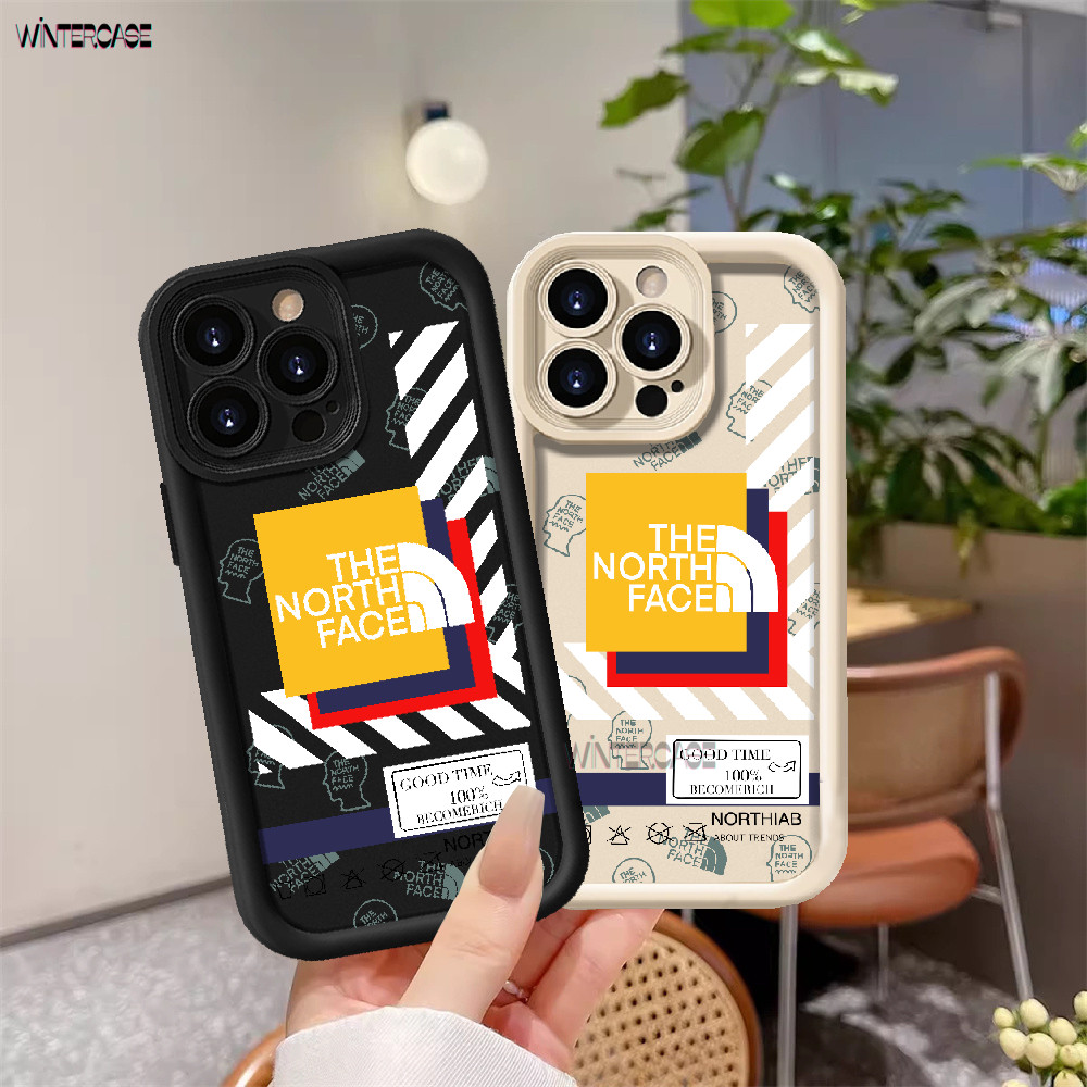 HP WinterCase The North Face Label soft ShellสําหรับRealme C63 C65 C61 หมายเหตุ 50 C51 C51s C53 C67 