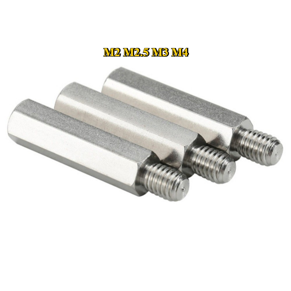 เสา สแตนเลส 304 น๊อตยืด M2/M2.5/M3/M4 น๊อต น๊อตยึดบอร์ด Pillar Nut