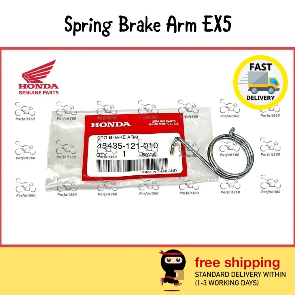 45435-121-010 HONDA EX5 DREAM Spring Return เบรคแขนแผงดุมล้อหน้า Depan