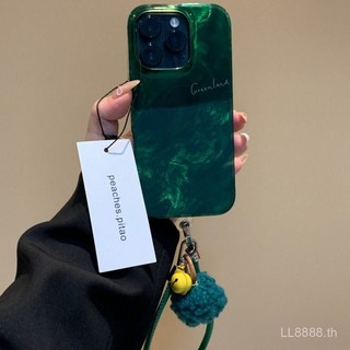 เคสโทรศัพท์มือถือสำหรับ iPhone Retro Green Smell ภาษาอังกฤษ16/15Promax/14รุ่นใหม่13/12/11pro เฉพาะกลุ่ม xsmax/XR สร้างสรรค์7/8PLUS เคสป้องกันแบบครอบทั้งหมด yk0b