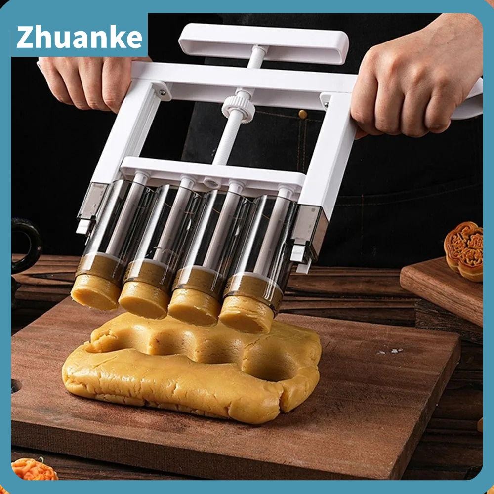 Zhuanke ยัดไส้|ที่แบ่งแป้ง แม่พิมพ์ขนมไหว้พระจันทร์ขนมพีช, เครื่องแยกบรรจุเชิงปริมาณมือกด