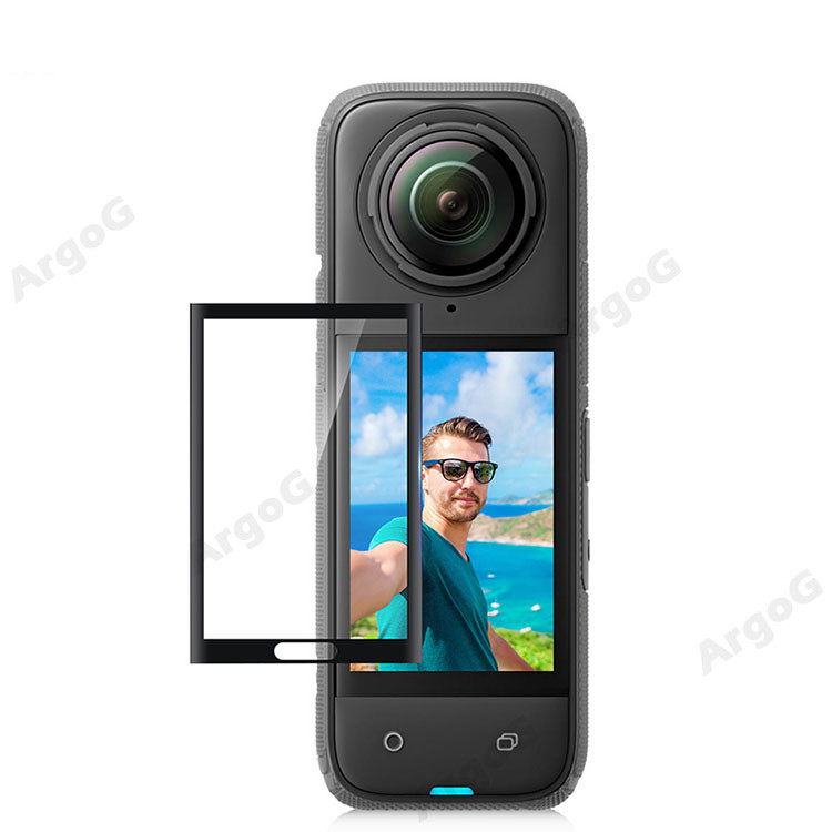 ป้องกันหน้าจอสําหรับ Insta360 X4 9H 2.5D โค้งหน้าจอ HD ฟิล์มกระจกนิรภัย Insta360 X4 อุปกรณ์เสริม
